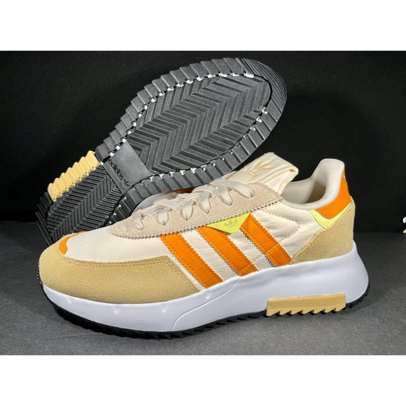Adidas Retropy F2 Beige Orange GW1665 Men's size 9 Women’s 10.5 DS NEW Boost - Picture 1 of 6